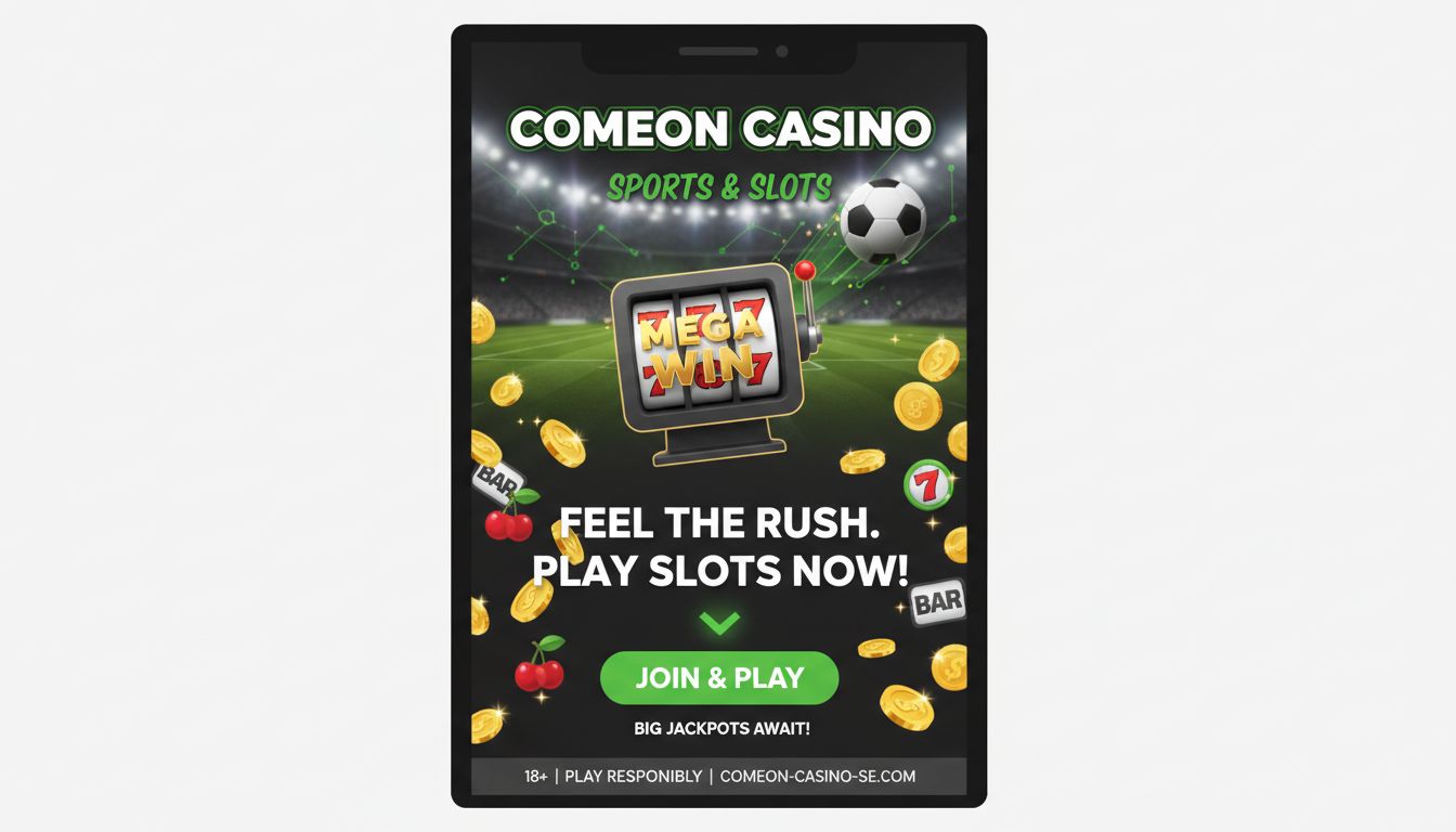 Comeon Casino Sweden - About Hero